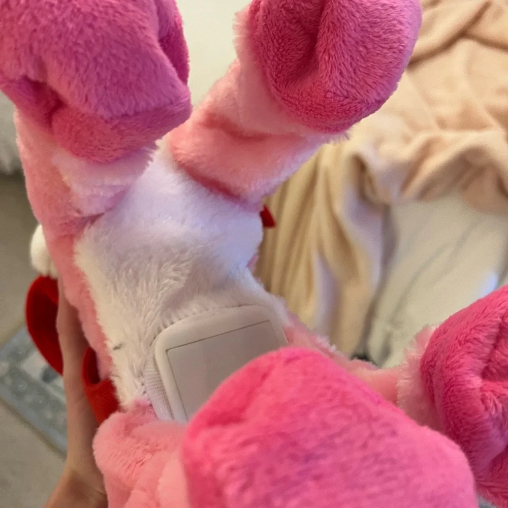 Dan Dee Pink and Red Stuffed Horse Toy - Picture 5 of 5
